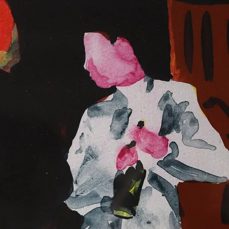 Tavla, litografi, Peter Dahl, restauranginteriör, Ur portföljen "Operabaren", signerad, otydligt numrerad, upplaga om 375, ca 59x43cm, ej examinerad ur ram. Skickas med postpaket.