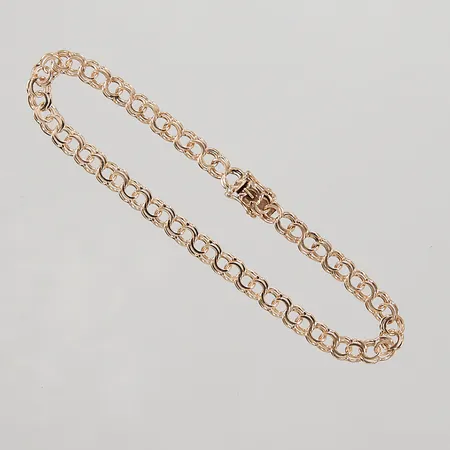 Armband Bismarck, 19,5cm, bredd ca 5mm, 18K Vikt: 7,1 g