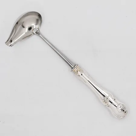 Såsslev, modell Meya Lerible, Mema, Fyrklövern, längd 21,5cm, stålblad, silver 925/1000 Vikt: 100,9 g