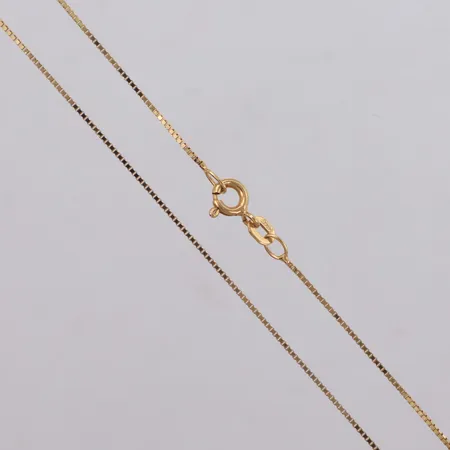 Kedja Venezia, 38cm, bredd 0,7mm, 14K Vikt: 1,4 g