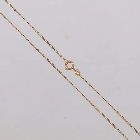 Kedja Pansar, längd 55cm, bredd 1,5mm, 18K Vikt: 3,1 g