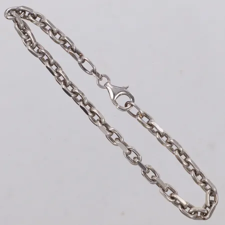 Armband, Ankar, längd 20cm, bredd 4,4mm, Italy, 925/1000 silver Vikt: 11,5 g