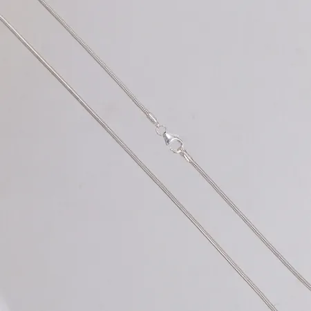 Collier, ormlänk, längd 42cm, FBM, 925/1000 silver Vikt: 5,7 g
