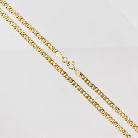 Kedja Pansar, 50cm, bredd 3,6mm, 18K Vikt: 9,6 g