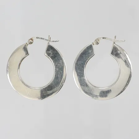 Ett örhängen, Ø30mm, silver, 925/1000 Vikt: 10 g