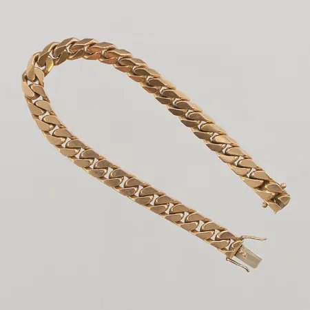 Armband, pansar, 19,5cm, bredd: 7,5mm, 18K, 49,0g.