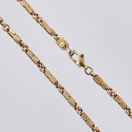 Kedja längd ca 51,5cm, bredd ca 3mm, Fiorella Karisna 18K Vikt: 33,5 g