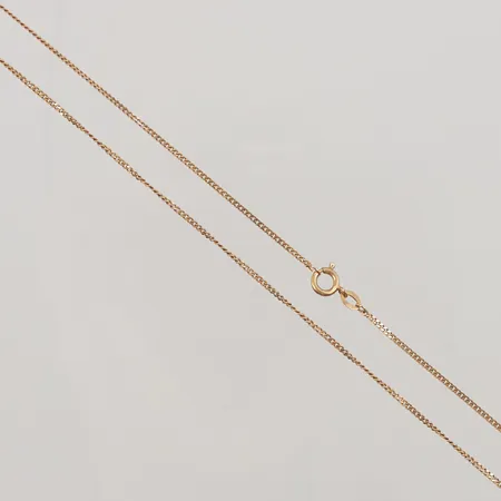 Kedja, pansar, 60cm, bredd: 1,3mm, 18K, 4,3g Vikt: 4,3 g