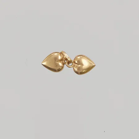 Hänge, hjärtan, 15mm, 18K, 0,9g.