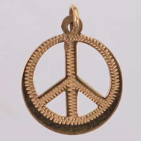 Hänge, Peace, Ø16mm, 18K Vikt: 1,1 g