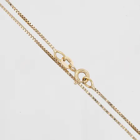 Kedja, Venezia, 38cm, 18K Vikt: 2,4 g