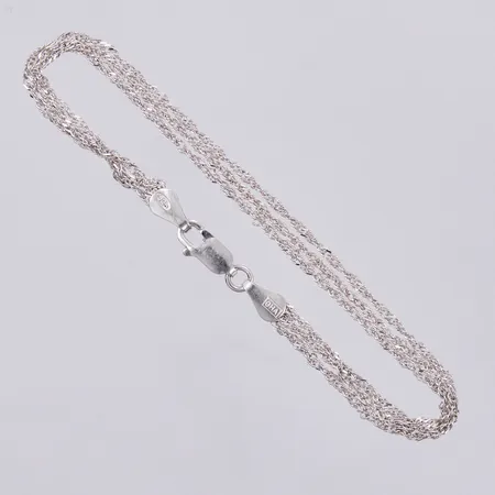 Armband, längd ca 18,8cm, GHA 925/1000 silver Vikt: 18 g