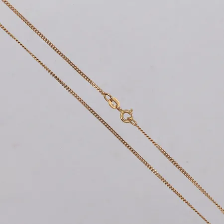 Kedja, Pansar, längd 42cm, bredd 1,3mm, 18K Vikt: 3,3 g