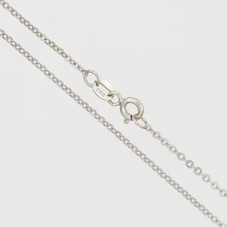 Kedja Ankar, längd 46cm, bredd 1mm, vitguld, 18K Vikt: 2,7 g