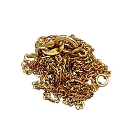 Halskedja, 18K guld, defekt Vikt: 1,2 g