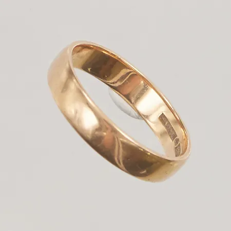 Ring, slät, Ø20¾, bredd: 4,8mm, 18K, 5,3g.