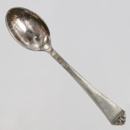 Kaffesked, svenska importstämplar, längd 12mm, silver Vikt: 9,3 g