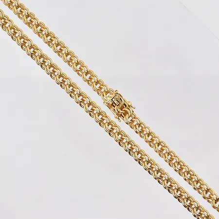 Collier, 48cm, bredd 4,5mm, 18K Vikt: 38,4 g