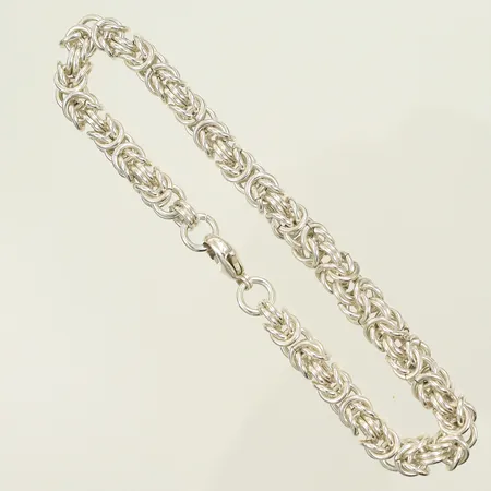 Armband, kejsarlänk, bredd 19,5cm, bredd 5mm, Silver 925/1000, 20,9g