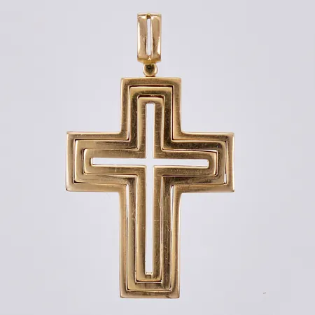 Hänge längd ca 5cm, bredd ca 30mm, 18K Vikt: 15,2 g