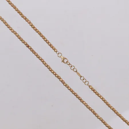 Collier, längd 40-42cm, bredd 2,5mm, 18K Vikt: 8,4 g