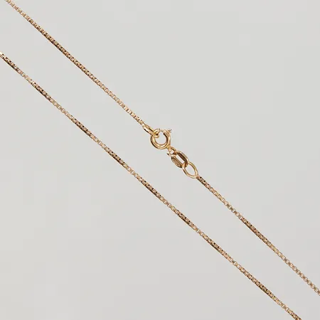 Kedja Venezia, 41,5cm, bredd ca 1mm, Balestra 18K Vikt: 3,3 g