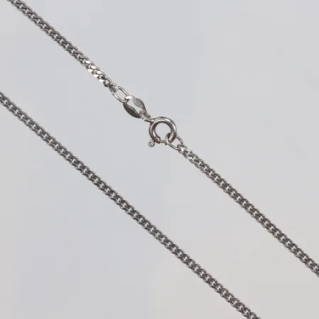 Halskedja pansar, 70cm, bredd 2mm, silver 925/1000 Vikt: 7,6 g