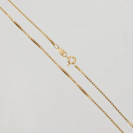 Kedja Venezia, ca 42,5cm, bredd 1,2mm, UnoAerre 18K Vikt: 5,4 g