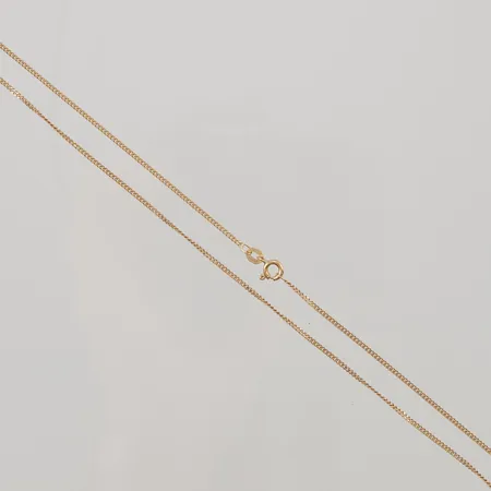 Kedja, pansar, 50cm, bredd: 1,4mm, 18K, 4,0g.