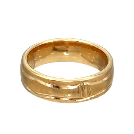 Ring, 9K guld, Schalins Ringar AB (SCH), defekt, jack Vikt: 5,8 g