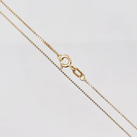 Kedja Venezia, 47cm, bredd 0,9mm, 18K Vikt: 2,4 g