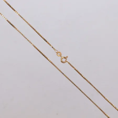 Kedja Venezia, längd 45cm, bredd 1mm, 18K Vikt: 4,2 g