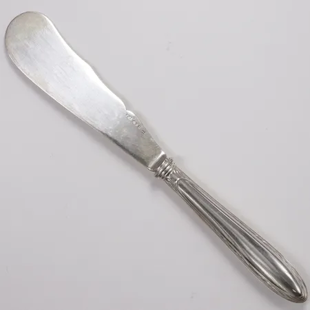Smörkniv, längd 20cm, 830/1000 silver. 43,0 gram Vikt: 43 g