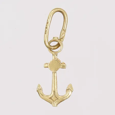Hänge ankare, längd 13mm inklusive ögla, bredd 5mm, 18K Vikt: 0,2 g