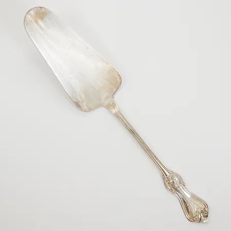 Tårtspade, längd 24,5cm, kraftig slitage, GAB Silver 830/1000 Vikt: 57,9 g