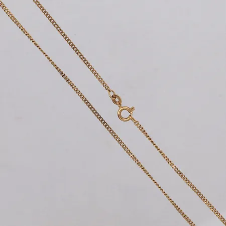 Kedja, Pansar, längd 47cm, bredd 1,7mm, 18K Vikt: 5,5 g