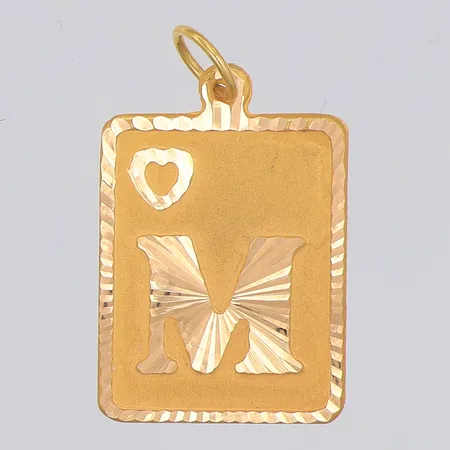 Hänge, M, 25mm, 14K Vikt: 0,7 g