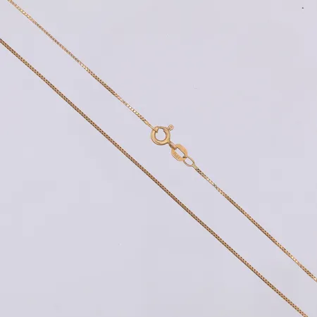 Kedja, Venezia, 38,4cm, bredd 0,8mm, 18K Vikt: 1,8 g