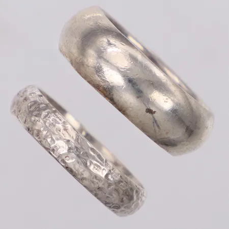 Ring, stl 17¾, Ring, stl 18, 925/1000 silver Vikt: 10,8 g