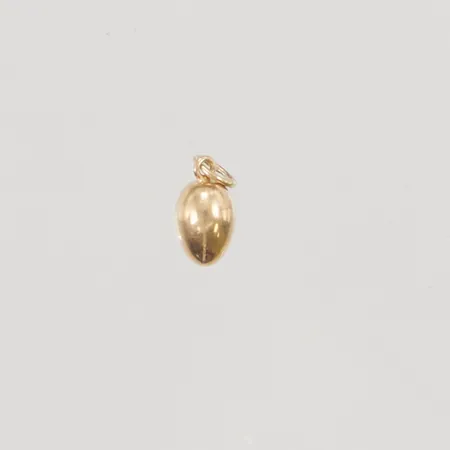 Hänge, ägg, 10mm, 18K 2g.