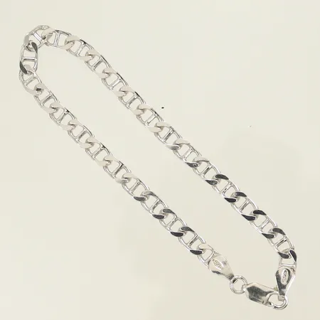 Armband, 19cm, bredd 4,4mm, silver 925/1000 Vikt: 6,1 g