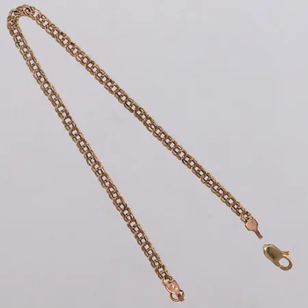 Armband, av, trasigt lås, 9K Vikt: 3,3 g