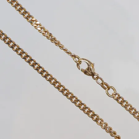 Halskedja Pansar, längd 49cm, bredd 3mm, 18K Vikt: 18,5 g