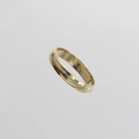 Ring, stl 19, bredd ca 4mm, repig, 14K Vikt: 2,6 g