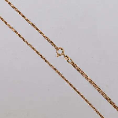 Kedja, Rävsvans, bredd 3mm, 18K Vikt: 17,4 g