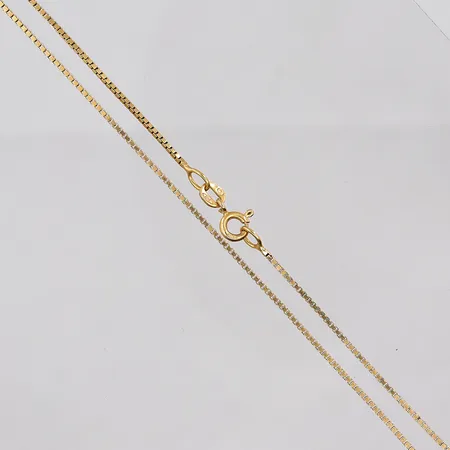 Kedja Venezia, 44cm, bredd 1,2mm, 18K Vikt: 4,1 g