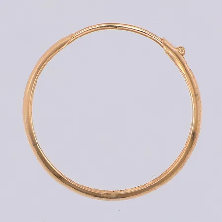 Örhänge, udda, creol, 18mm, 18K Vikt: 0,4 g