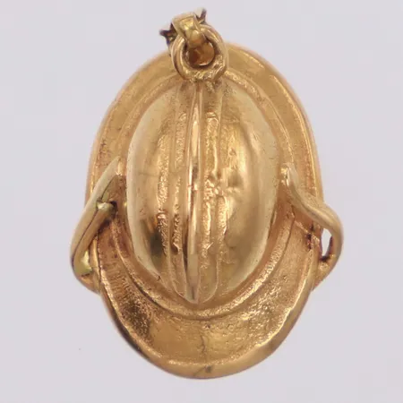 Hänge, hjälm, längd 23mm, 18K Vikt: 4,7 g