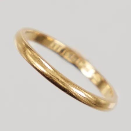 Ring, Alice Stenlöf för Guldfynd, stl 16¾, bredd 2,1mm, förgyllt silver 925/1000 Vikt: 1,5 g