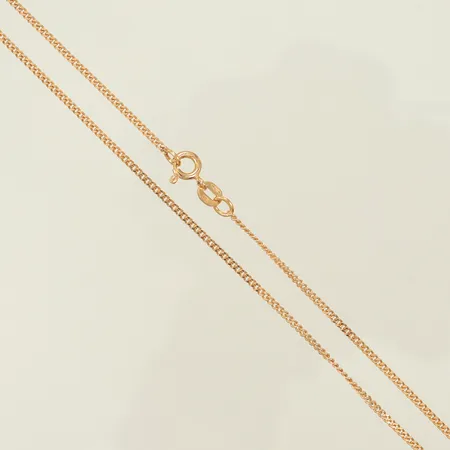 Halskedja pansar, 39cm bredd 1,5mm, 18K Vikt: 3,1 g